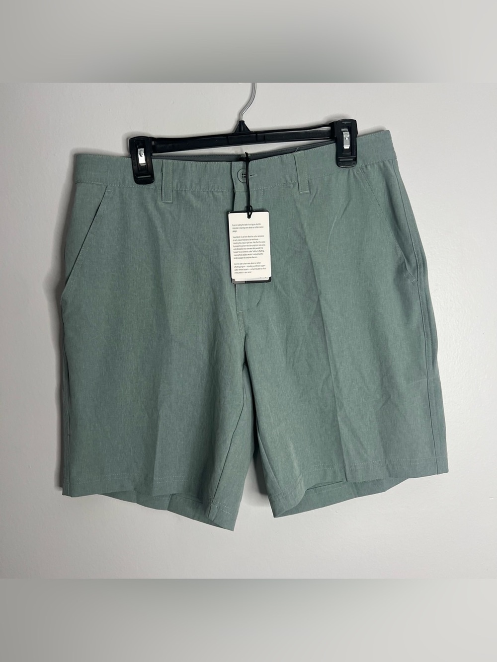 Swannies Golf Sully Shorts Mens 34 Green NWT Performance